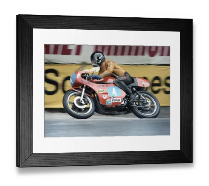 Framed Print : Neil Tuxworth (Honda) 1978 Formula Two TT Framed Print : Neil Tuxworth (Honda) 1978 Formula Two TT