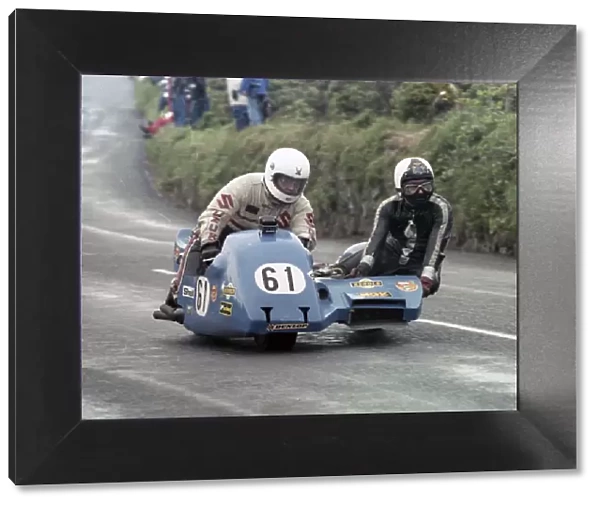 Bran Bardsley & Peter Cropper (Cooper Yamaha) 1978 Sidecar TT