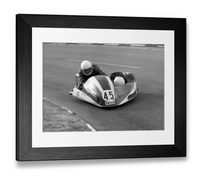 Framed Print : Dennis Keen & Alan Symons (Yamaha) 1980 Sidecar TT Framed Print : Dennis Keen & Alan Symons (Yamaha) 1980 Sidecar TT