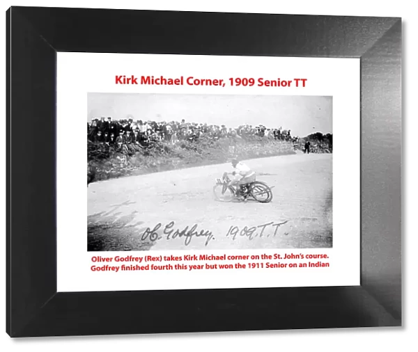 Kirk Michael Corner, 1909 Senior TT