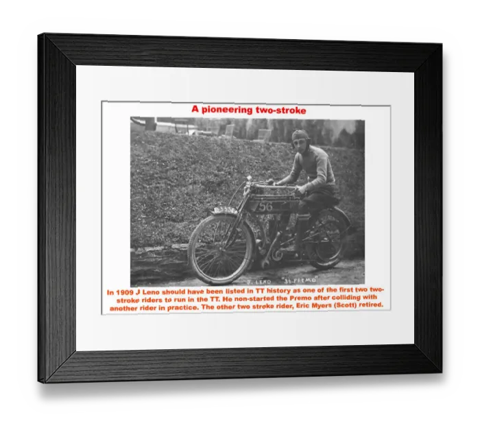 Framed Print : A pioneering two-stroke Framed Print : A pioneering two-stroke