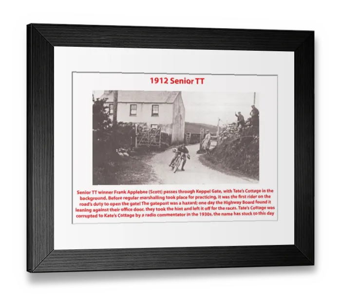 Framed Print : 1912 Senior TT Framed Print : 1912 Senior TT