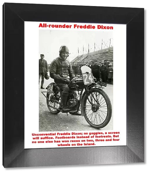 All-rounder Freddie Dixon