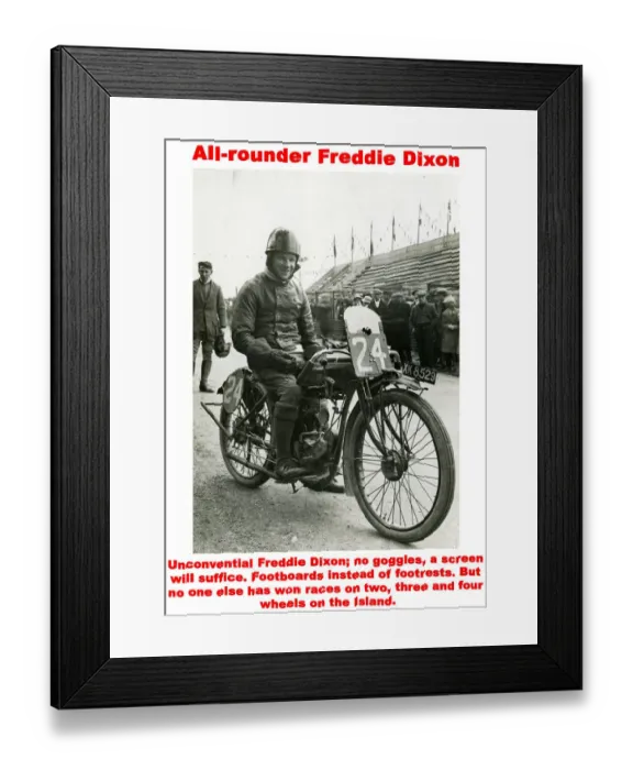 Framed Print : All-rounder Freddie Dixon Framed Print : All-rounder Freddie Dixon
