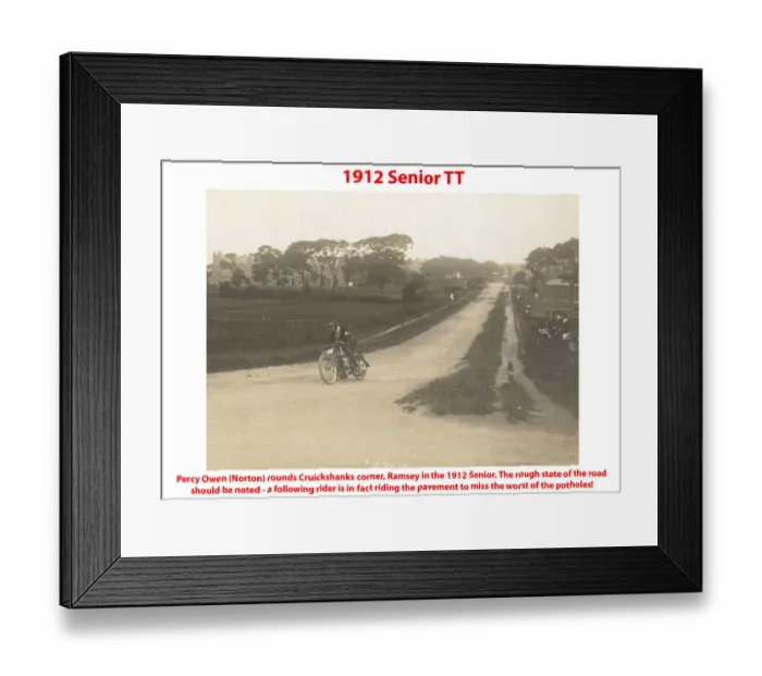 Framed Print : 1912 Senior TT Framed Print : 1912 Senior TT