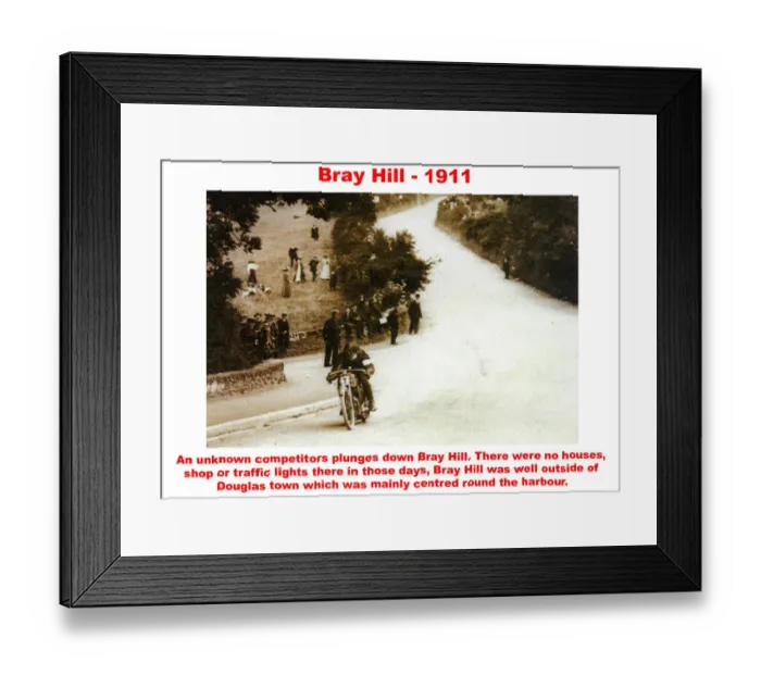 Framed Print : Bray Hill -1914 Framed Print : Bray Hill -1914