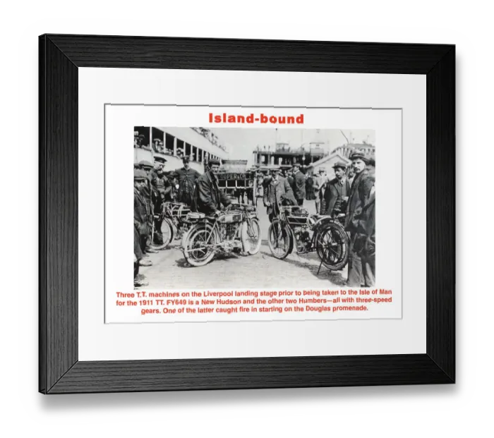 Framed Print : Island Bound - 1911 Framed Print : Island Bound - 1911