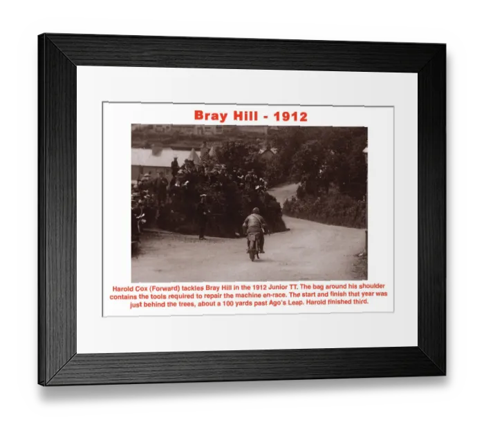 Framed Print : Bray Hill - 1912 Framed Print : Bray Hill - 1912