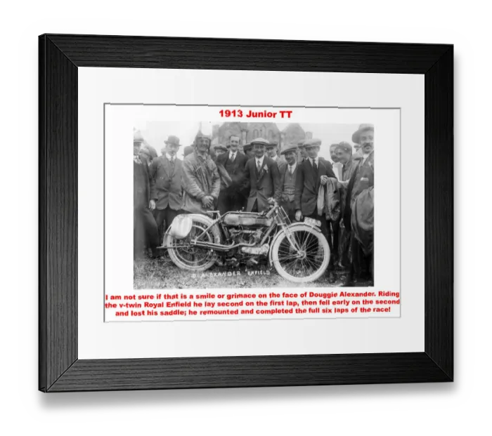 Framed Print : 1913 Junior TT Framed Print : 1913 Junior TT