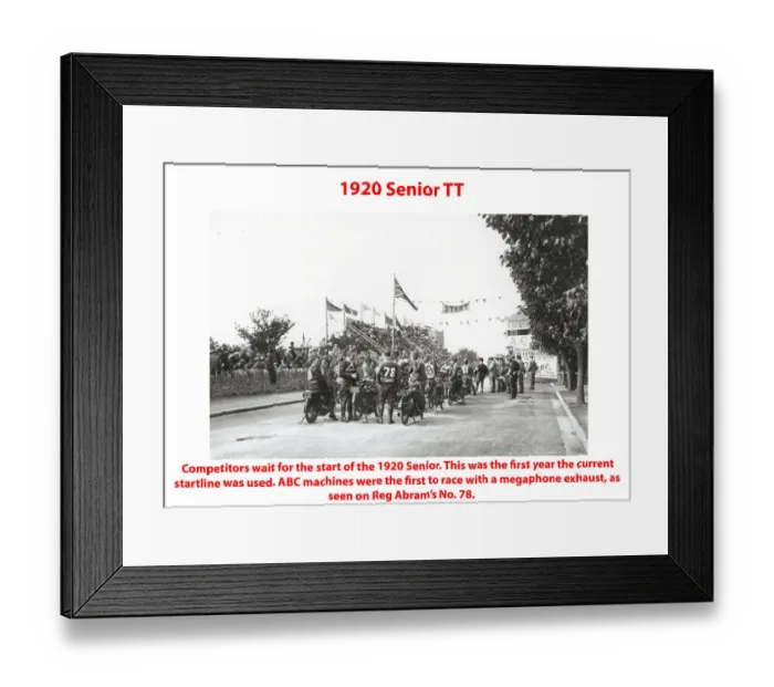 Framed Print : 1920 Senior TT Framed Print : 1920 Senior TT