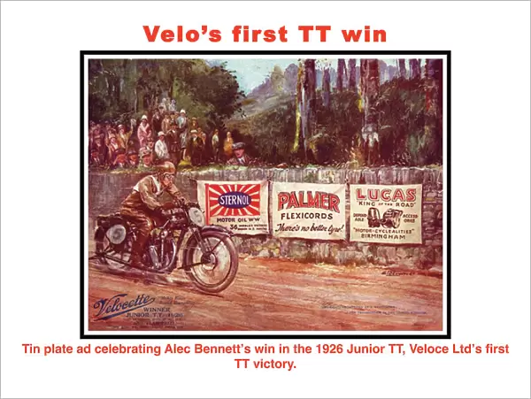 Velos first TT win