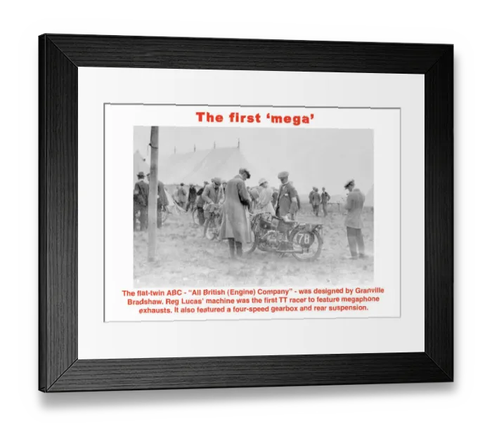 Framed Print : The first mega Framed Print : The first mega