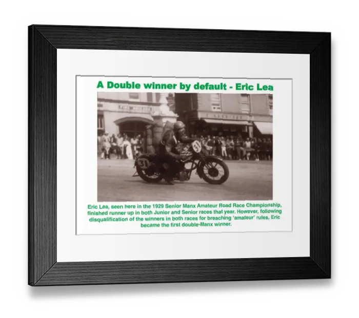 Framed Print : A Double winner by default - Eric Lea Framed Print : A Double winner by default - Eric Lea