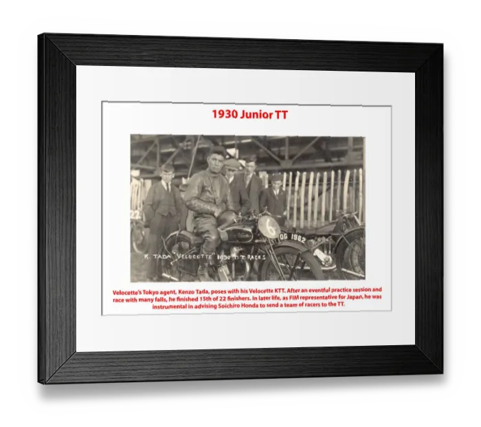 Framed Print : 1930 Junior TT Framed Print : 1930 Junior TT