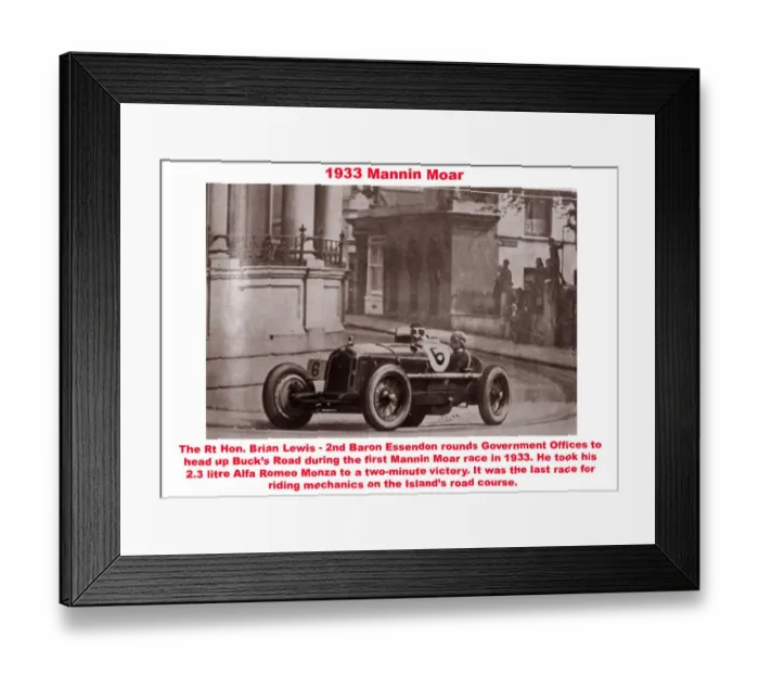 Framed Print : 1933 Mannin Moa Framed Print : 1933 Mannin Moa
