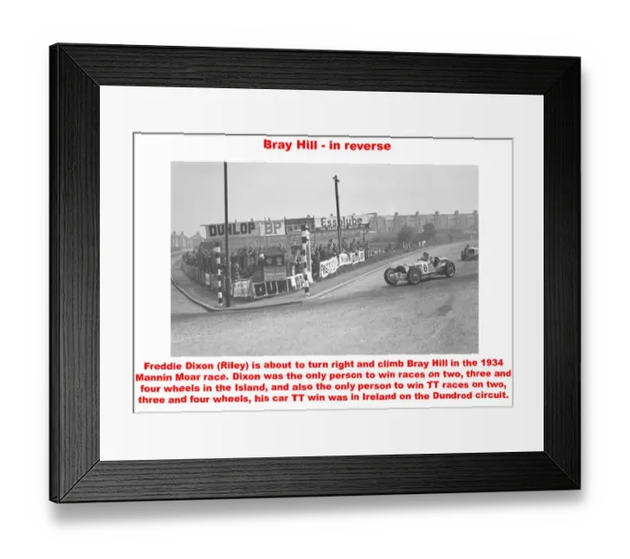 Framed Print : Bray Hill - in reverse Framed Print : Bray Hill - in reverse