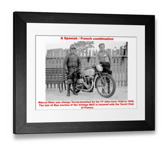 Framed Print : A Spanish / French combination Framed Print : A Spanish / French combination
