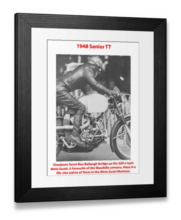 Framed Print : 1948 Senior TT Framed Print : 1948 Senior TT
