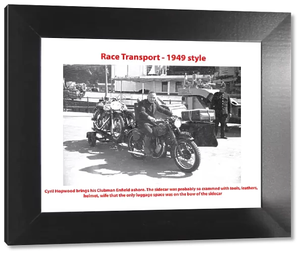 Race Transport - 1949 style