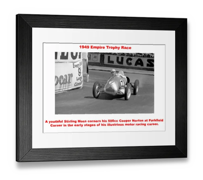 Framed Print : 1949 Empire Trophy Race Framed Print : 1949 Empire Trophy Race