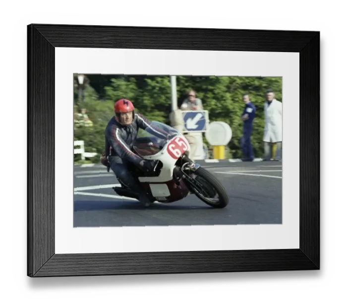Framed Print : Alan Capstick (BSA) 1978 Formula One TT Framed Print : Alan Capstick (BSA) 1978 Formula One TT