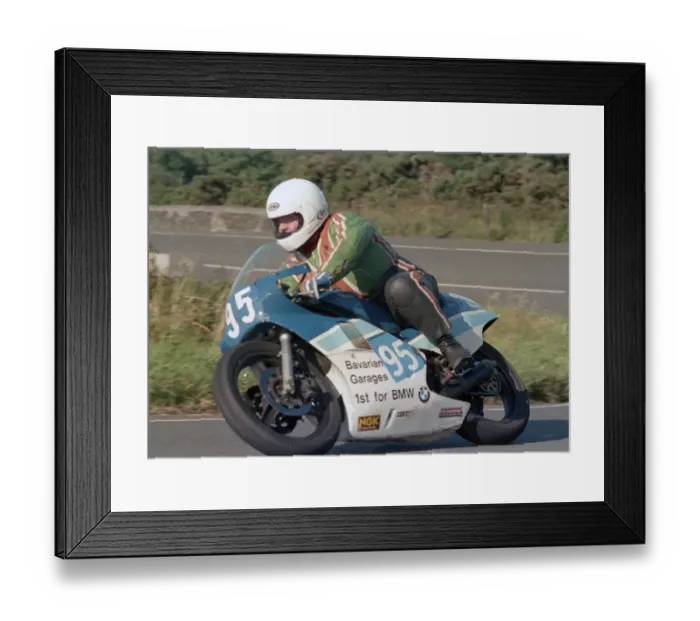 Framed Print : Bill Rice (Egli Yamaha) 1987 Junior Manx Grand Prix Framed Print : Bill Rice (Egli Yamaha) 1987 Junior Manx Grand Prix