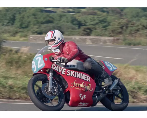 Dave Skinner (Yamaha) 1987 Junior Manx Grand Prix