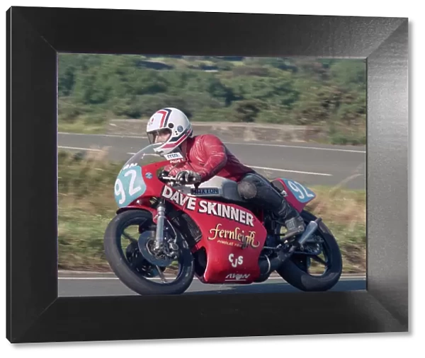 Dave Skinner (Yamaha) 1987 Junior Manx Grand Prix