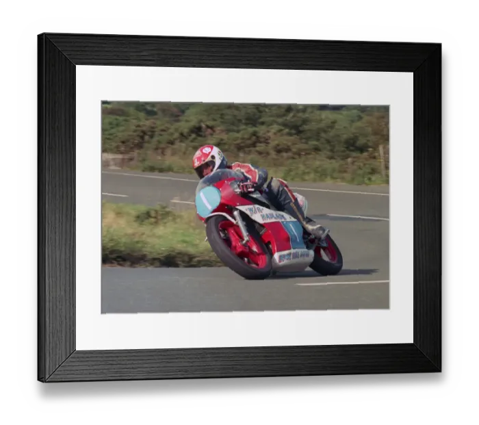 Framed Print : Stewart Rae (Yamaha) 1987 Junior Manx Grand Prix Framed Print : Stewart Rae (Yamaha) 1987 Junior Manx Grand Prix