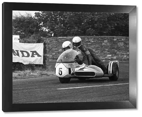 Graham Hilditch & Kevin Littlemoor (Yamaha) 1975 Southern 100