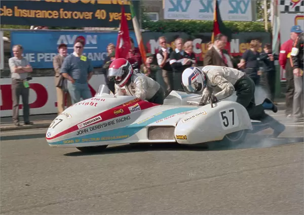 Jack Muldoon & William Costello (Yamaha) 1987 Sidecar TT