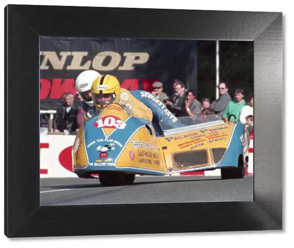 John Stephenson & Doug Ross (Yamaha) 1987 Sidecar TT