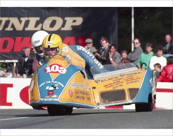 John Stephenson & Doug Ross (Yamaha) 1987 Sidecar TT