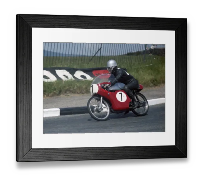 Framed Print : Barry Smith (Derbi) 1967 50cc TT Framed Print : Barry Smith (Derbi) 1967 50cc TT