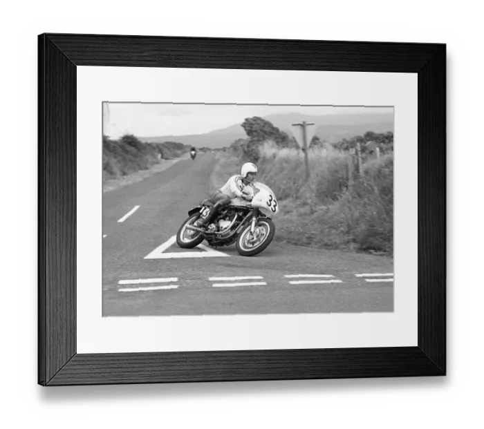 Framed Print : Frank Fox (Triumph) 1974 Jurby Road Framed Print : Frank Fox (Triumph) 1974 Jurby Road