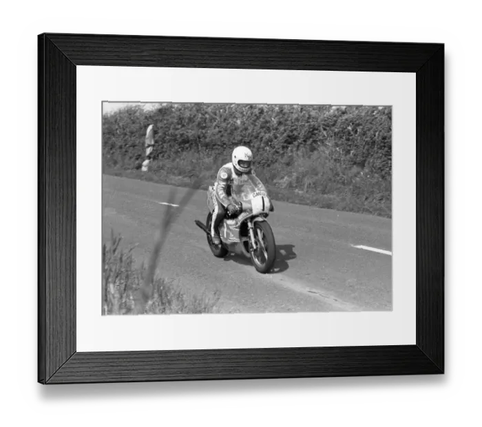 Framed Print : Kenny Harrison (Yamaha) 1981 Jurby Road Framed Print : Kenny Harrison (Yamaha) 1981 Jurby Road