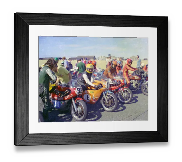 Framed Print : 1976 Jurby Airfield Framed Print : 1976 Jurby Airfield