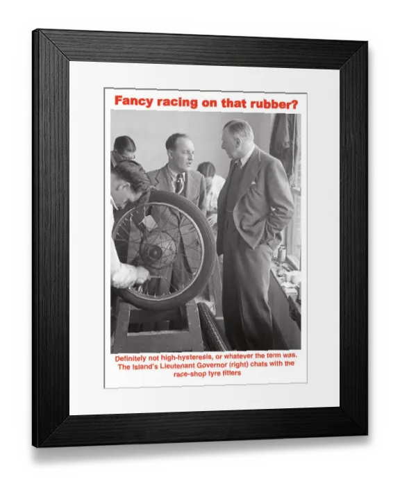 Framed Print : Fancy racing on that rubber? Framed Print : Fancy racing on that rubber?