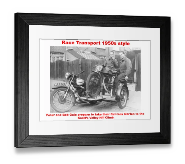 Framed Print : Race Transport 1950s style Framed Print : Race Transport 1950s style