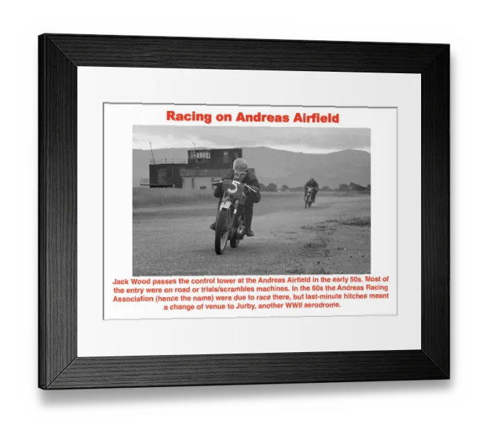 Framed Print : Racing on Andreas Airfield Framed Print : Racing on Andreas Airfield