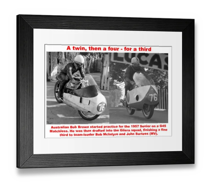 Framed Print : A twin, then a four - for a third Framed Print : A twin, then a four - for a third