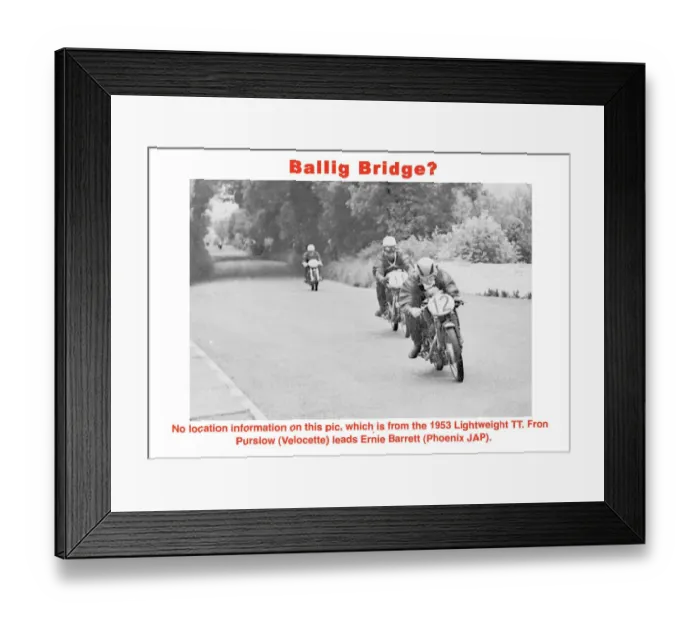 Framed Print : Ballig Bridge