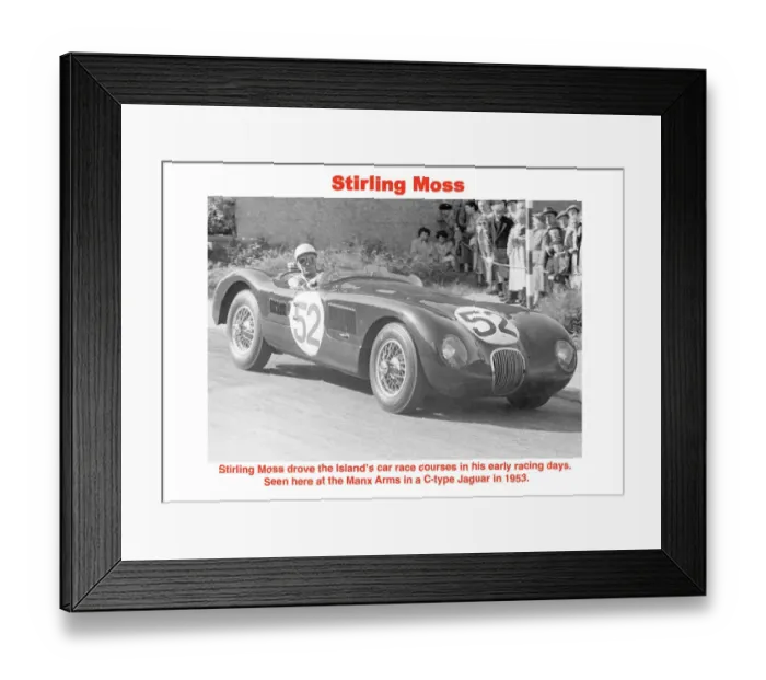 Framed Print : Stirling Moss Framed Print : Stirling Moss