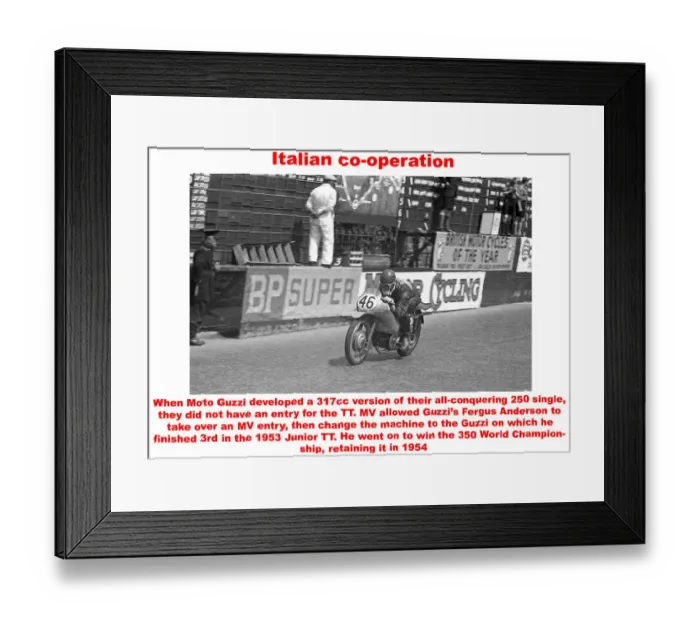 Framed Print : Italian co-operation Framed Print : Italian co-operation