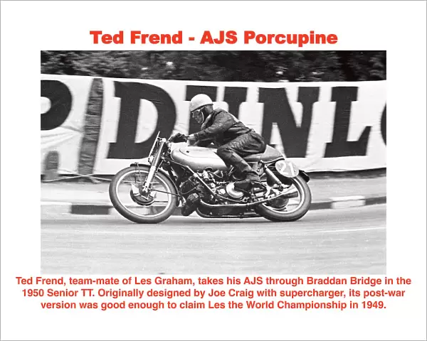 Ted Frend - AJS Porcupine