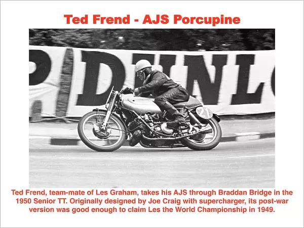 Ted Frend - AJS Porcupine