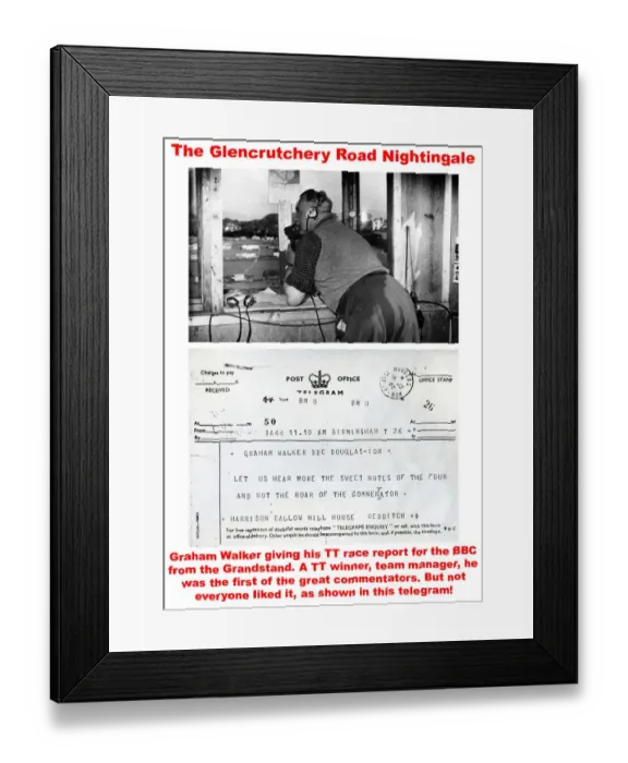 Framed Print : The Glencrutchery Road Nightingale