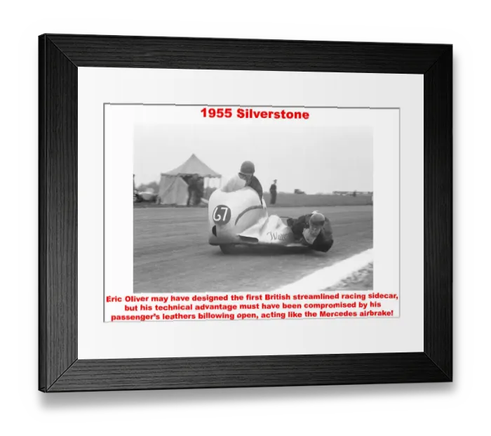 Framed Print : 1955 Silverstone Framed Print : 1955 Silverstone