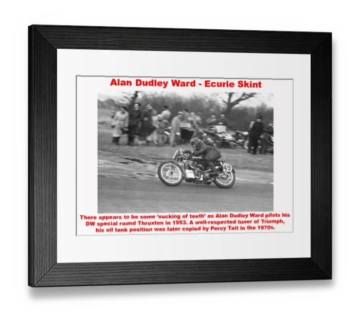 Framed Print : Alan Dudley Ward - Ecurie Skint Framed Print : Alan Dudley Ward - Ecurie Skint