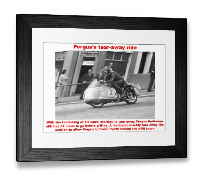 Framed Print : Ferguss tear-away ride Framed Print : Ferguss tear-away ride